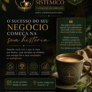 CAFÉ SISTÊMICO — para negócios ​ Visão sistêmica aplicada aos negócios e ao dinheiro
